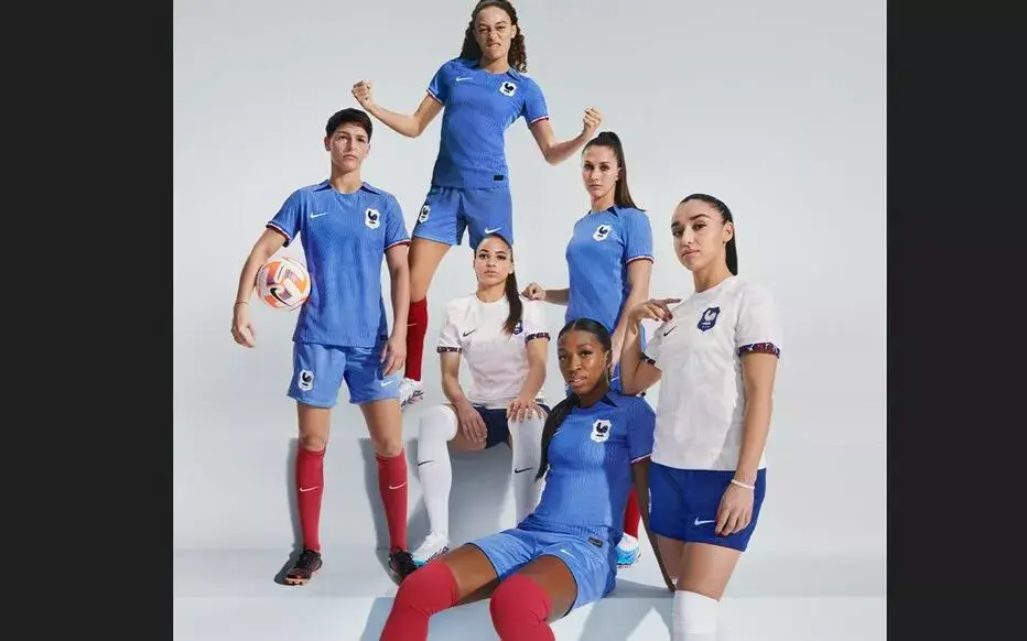 Nouveaux shorts de l'équipe de France