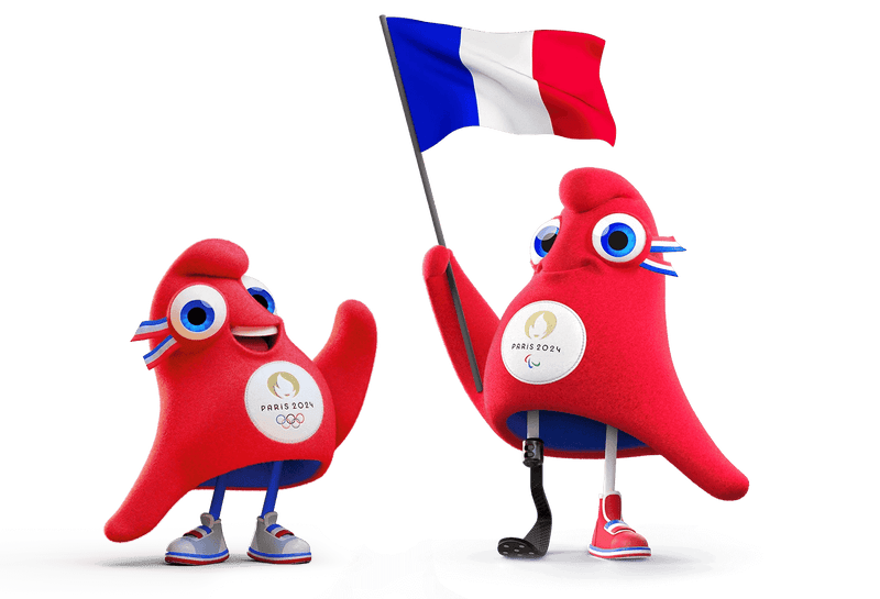 mascottes JO Paris 2024