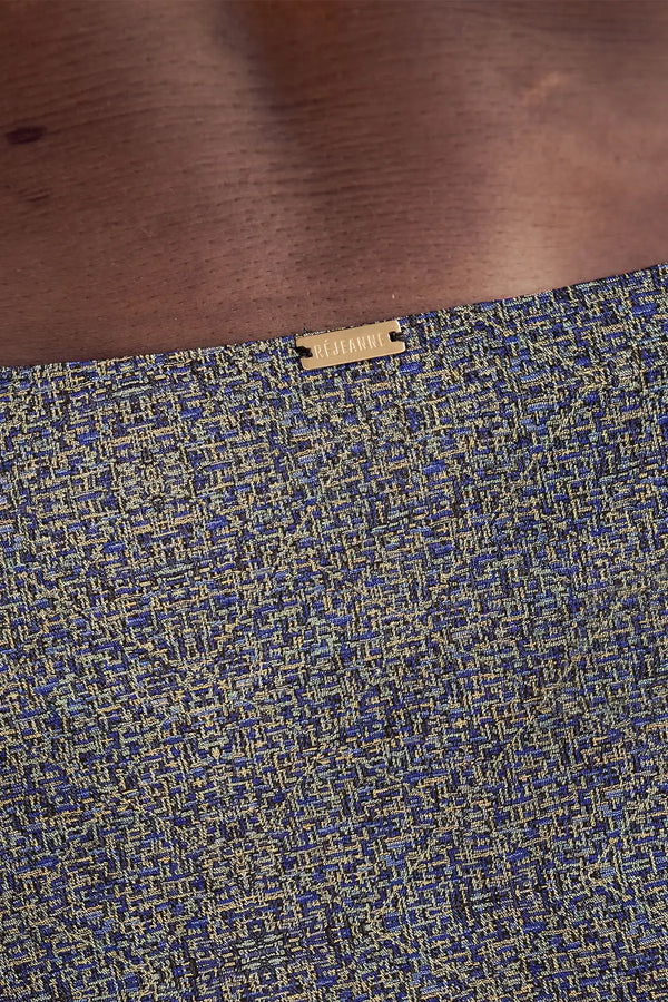 Culotte de Maillot de Bain Nérée Shiny Tweed