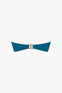 Bandeau Nérée Bleu Paon