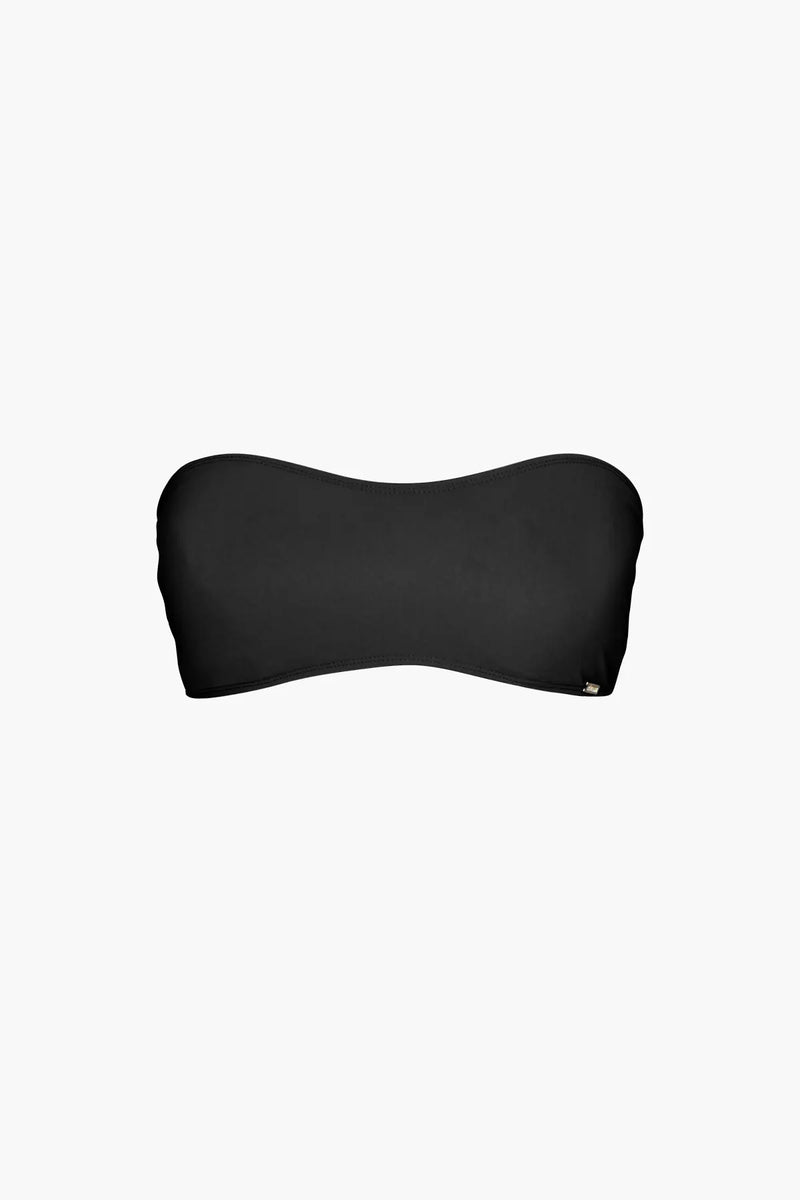 Haut maillot bandeau noir Réjeanne