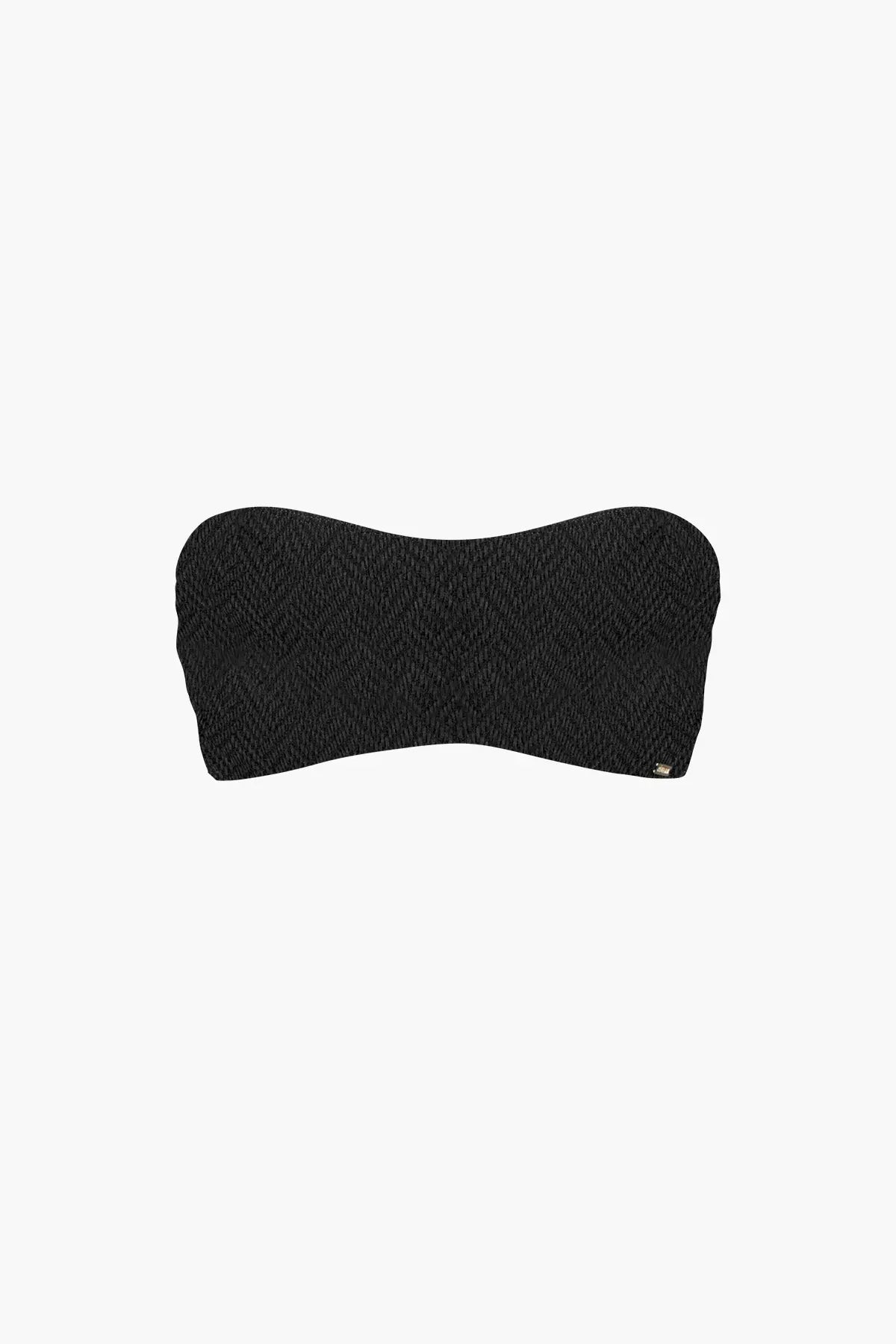 Bandeau Nérée Texturé Noir