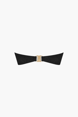 Bandeau Nérée Texturé Noir