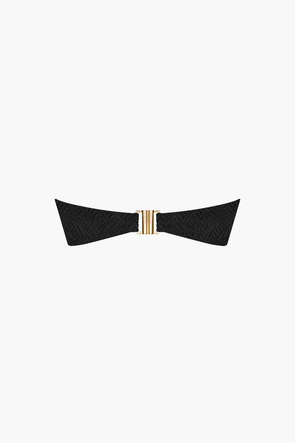 Bandeau Nérée Texturé Noir