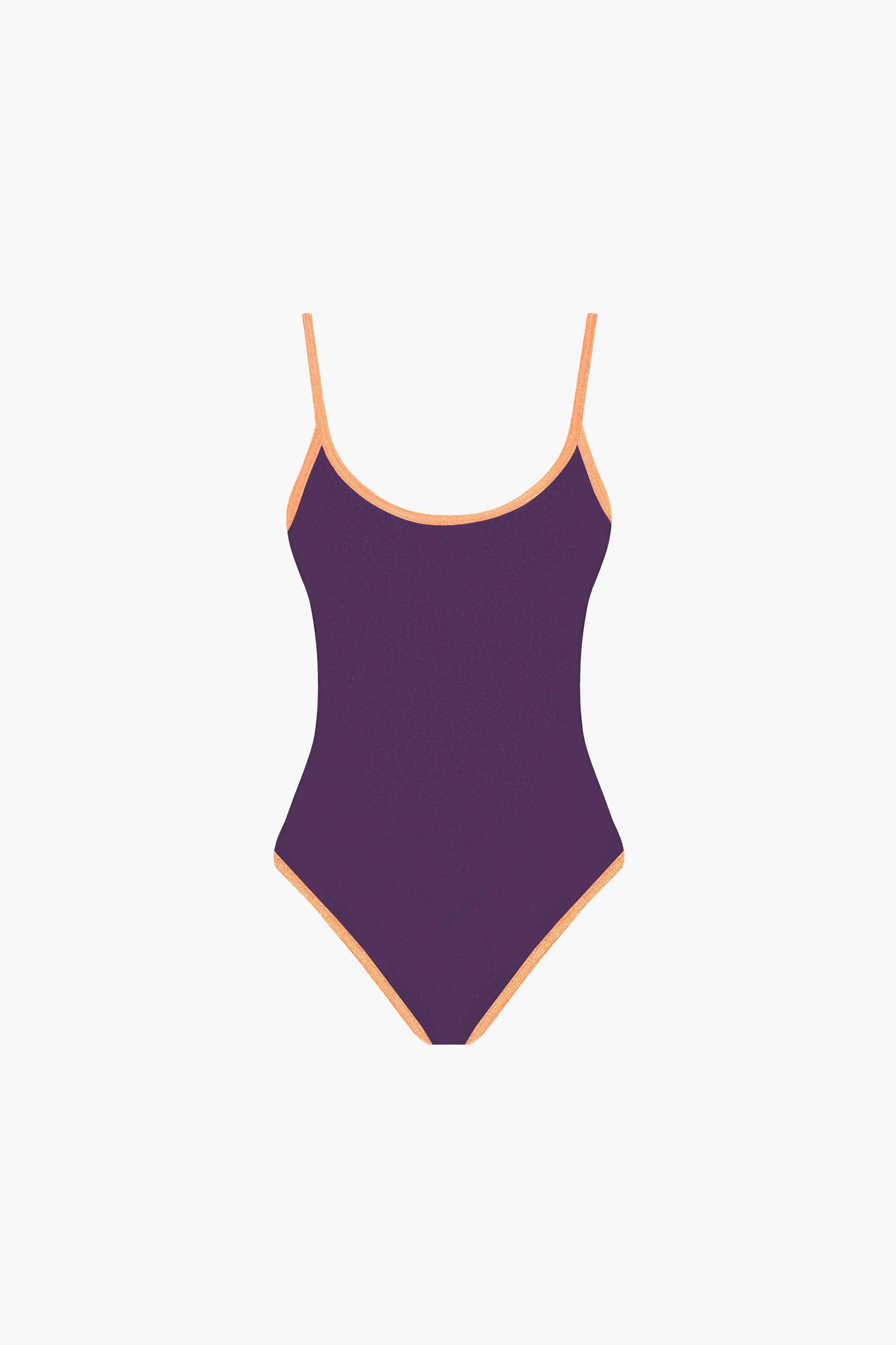 Maillot de Bain Wave Prune Shiny Litchi x Albertine