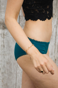 Shorty Callie Bleu Paon