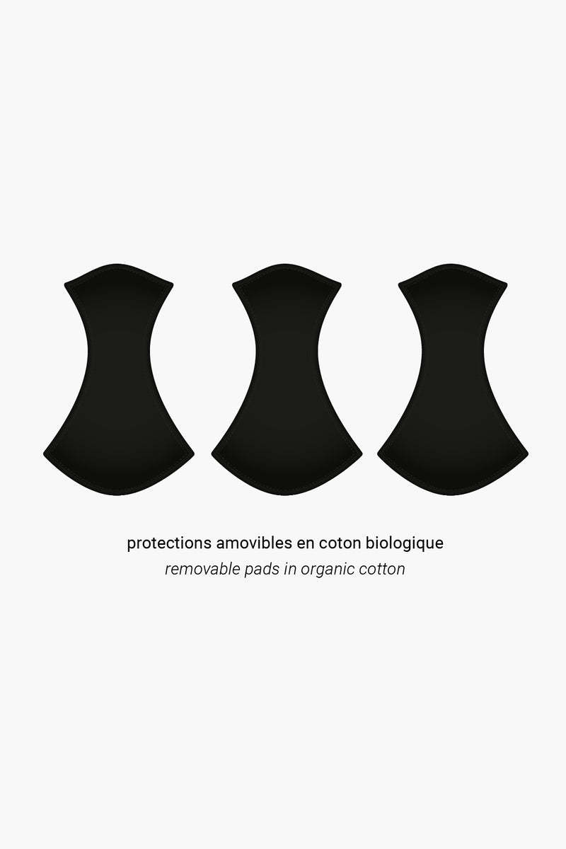 Culotte Artémis et ses protections amovibles