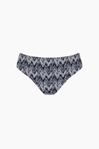 Culotte de Maillot de Bain Nérée Ikat Noir