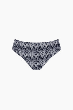 Culotte de Maillot de Bain Nérée Ikat Noir