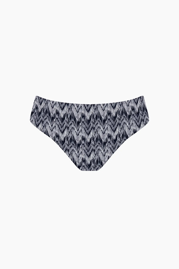 Culotte de Maillot de Bain Nérée Ikat Noir