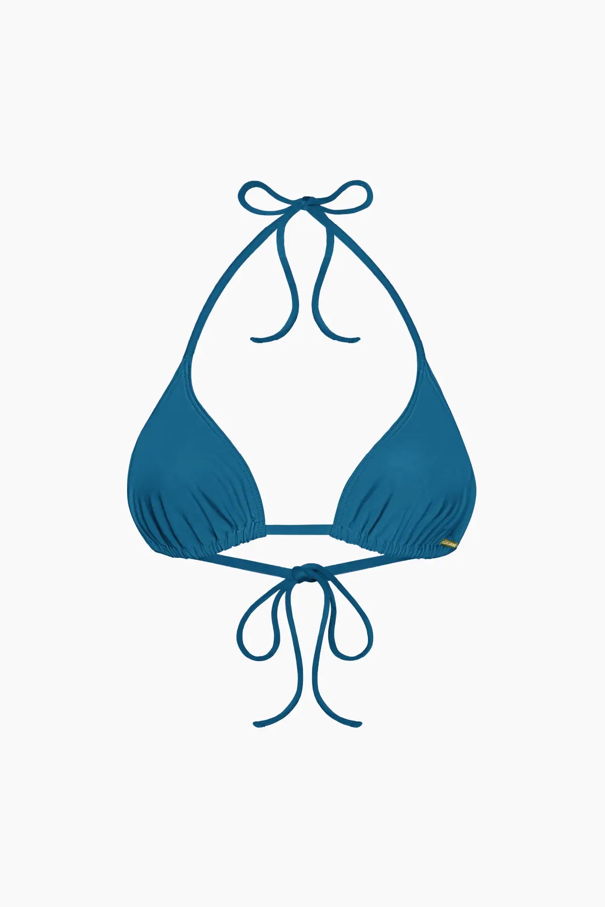 Triangle Coulissant Maillot de Bain Nérée Bleu Paon