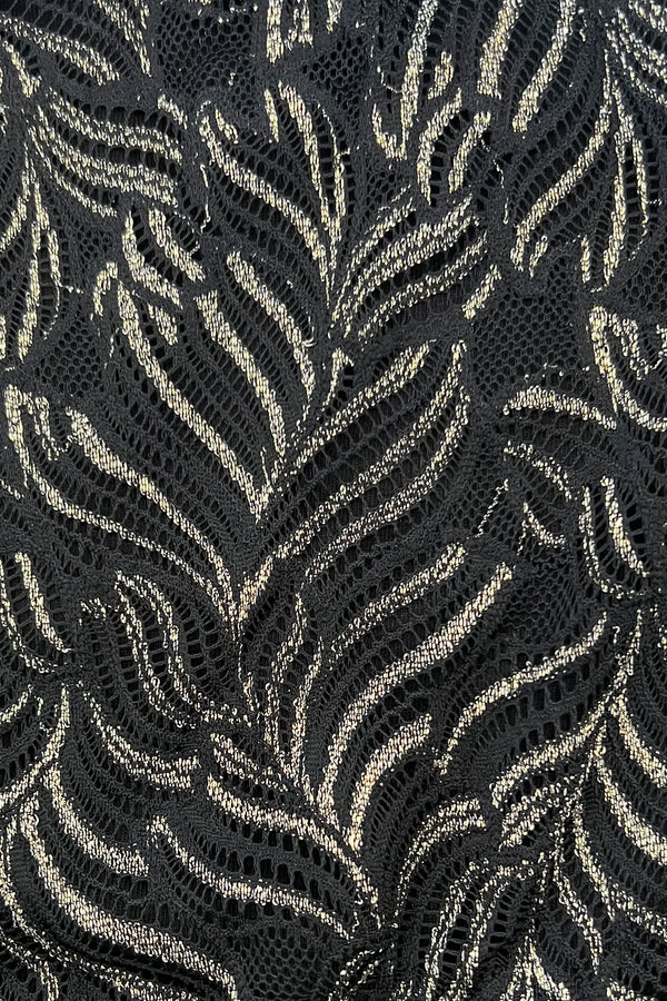 Culotte Absolu Rhéa Taille Haute Venise Noir