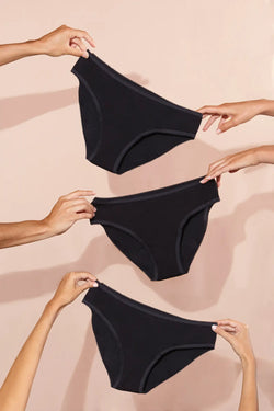 Pack Trio - 3 Culottes Gaïa Noires