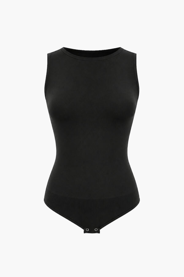 Body Sans Manche Sculptant Noir