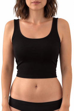Le Lucy Bra Top Dos Cache Cœur Noir