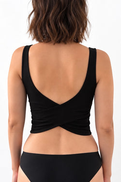 Le Lucy Bra Top Dos Cache Cœur Noir