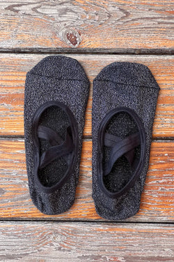 Chaussettes Pailletées Antidérapantes Espresso