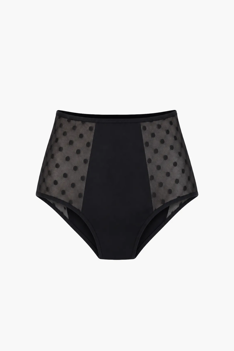 Culotte Absolu Rhéa Taille Haute Pois