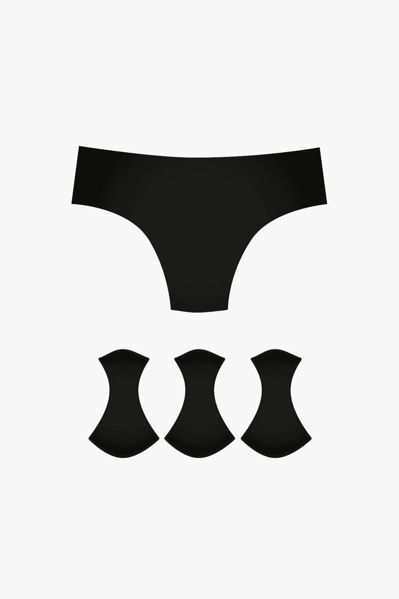 Culotte Artémis et ses protections amovibles