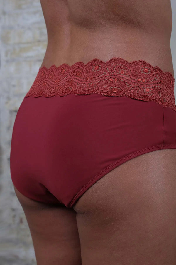 Shorty Anthéia Bordeaux
