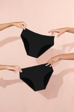 Pack Duo - 2 Shortys Callie Noirs