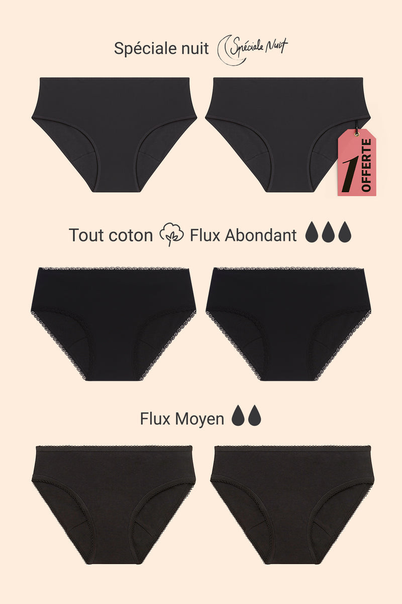 Pack de 5 (+1 offerte) - Semaine Douce