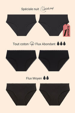 Pack de 5 (+1 offerte) - Semaine Douce