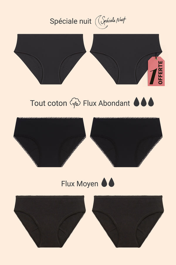 Pack de 5 (+1 offerte) - Semaine Douce