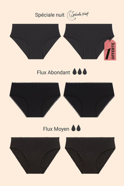 Pack de 5 (+1 offerte) - Semaine
