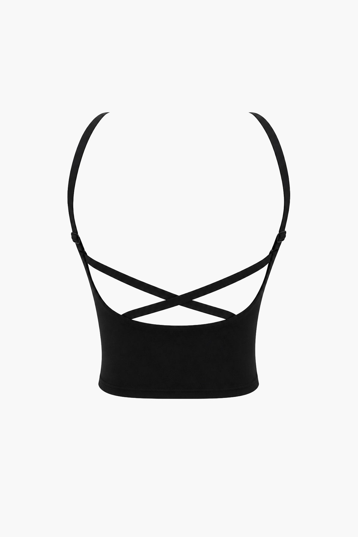 Le Brigitte Bra Top Dos Ballet Noir