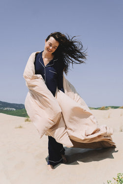 Ensemble Pyjama Daphne Bleu Marine