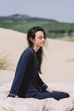 Ensemble Pyjama Daphne Bleu Marine