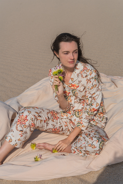 Ensemble Pyjama Daphne Ivory Bloom