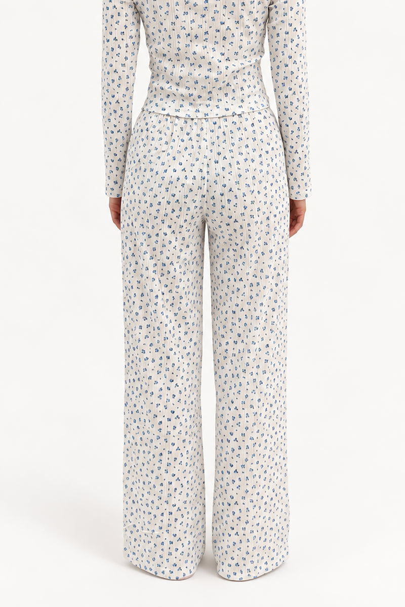 Bas Pointelle Hyacinth Bluebell