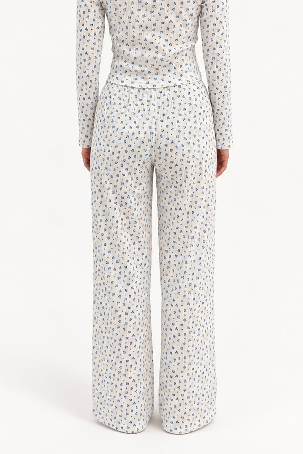 Bas Pointelle Hyacinth Bluebell