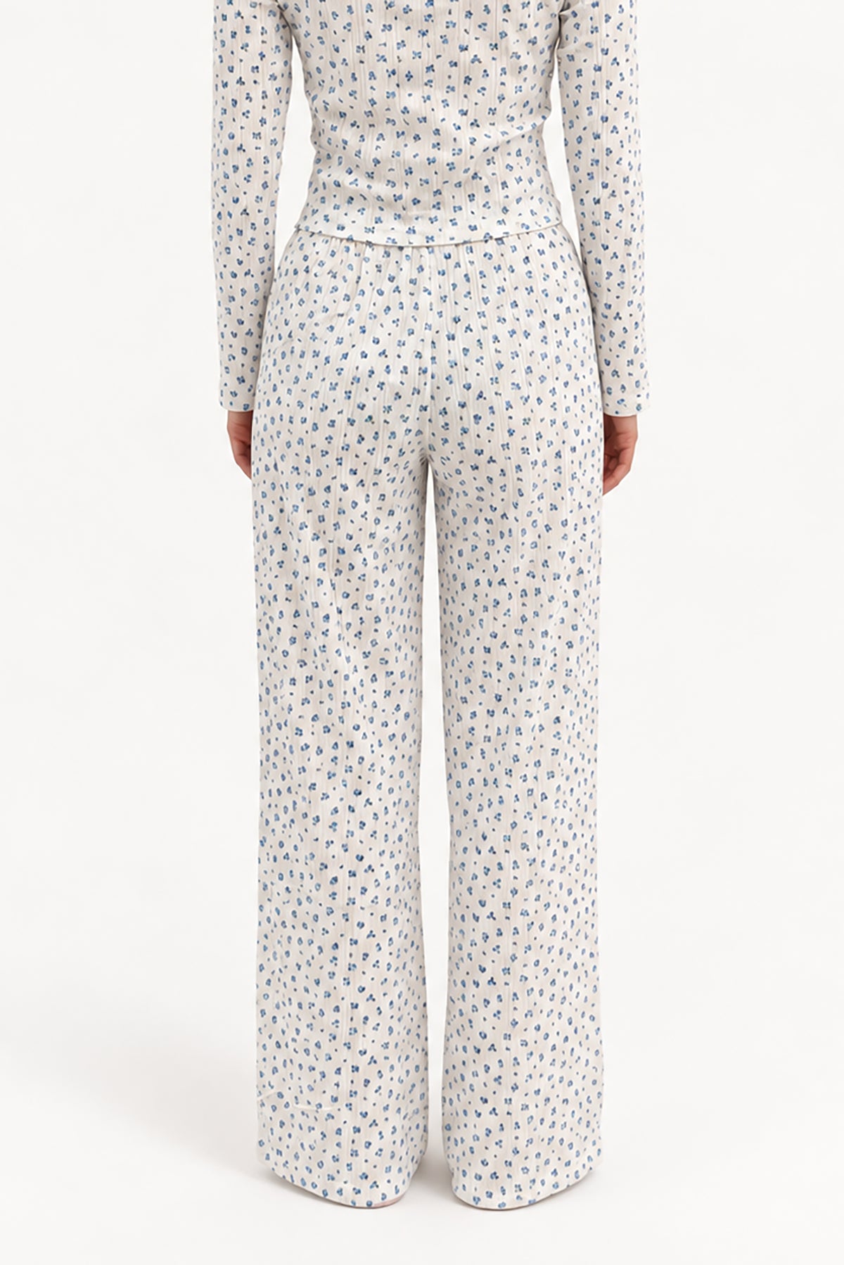Bas Pointelle Hyacinth Bluebell
