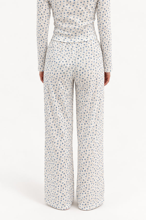 Bas Pointelle Hyacinth Bluebell