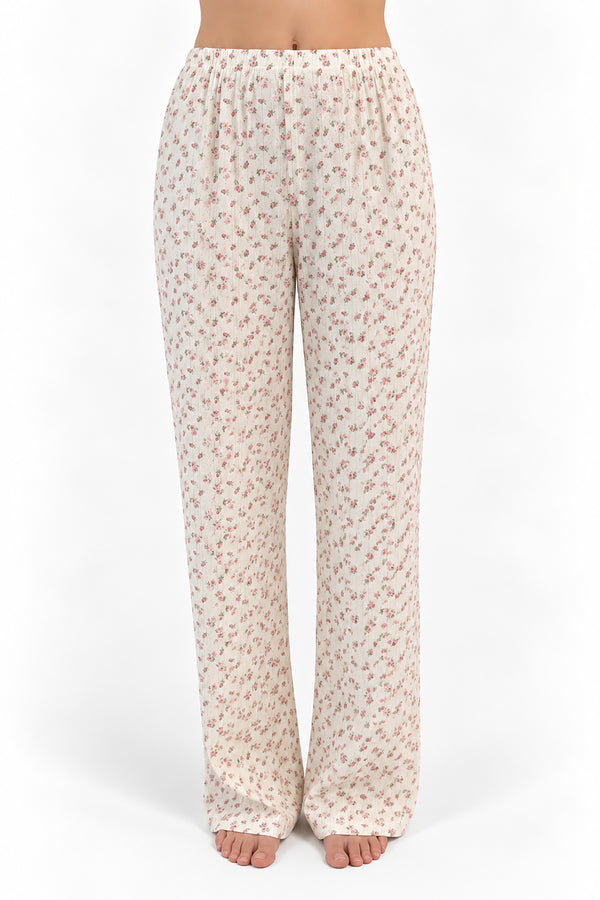 Bas Pointelle Hyacinth Wild Rose