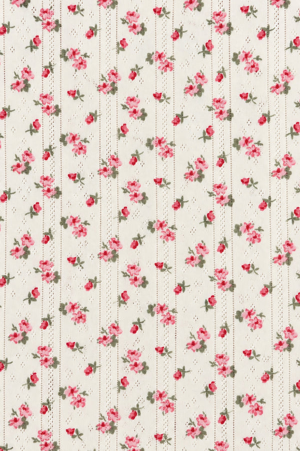 Bas Pointelle Hyacinth Wild Rose