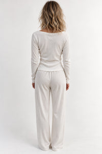 Bas Pointelle Penelope White