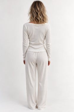 Bas Pointelle Penelope White