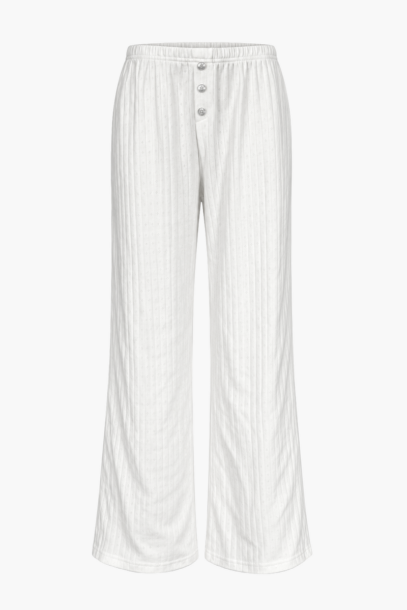 Bas Pointelle Penelope White