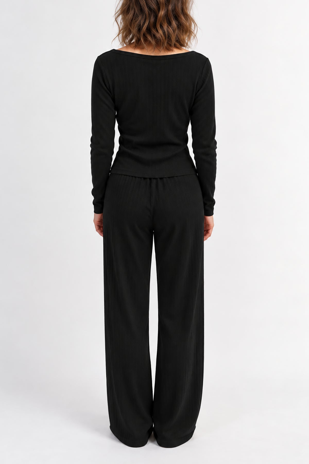 Bas Pointelle Penelope Black