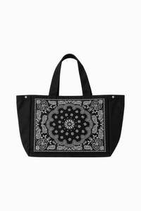 Sac Cabas Bandana All Black
