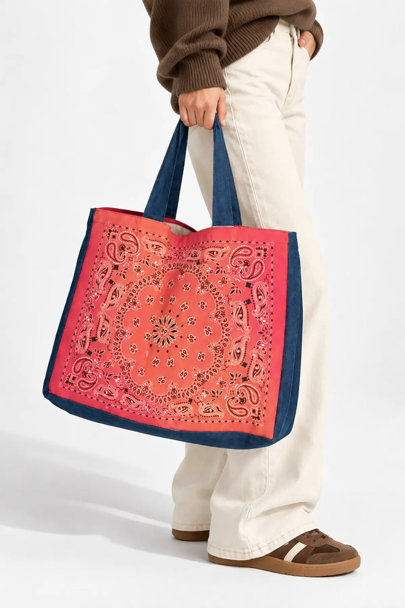 Sac Cabas Sunset Bandana