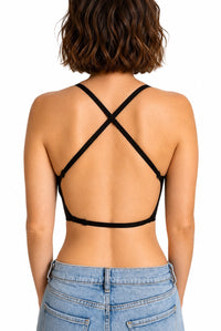 Brassière Invisible Dos Nu Eclipse Noir