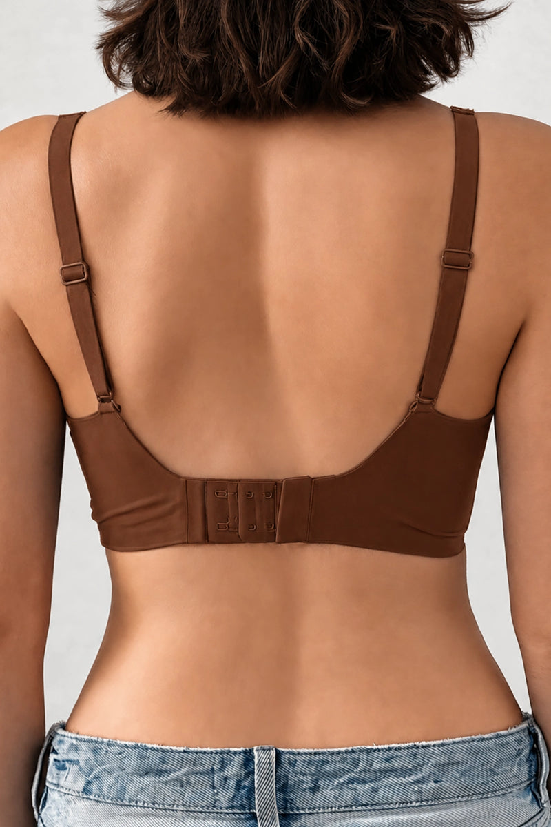 Soutien-Gorge Brassière Galbe Marron