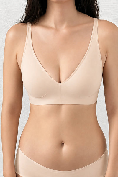 Brassière Invisible Repulpante Plume Poudré