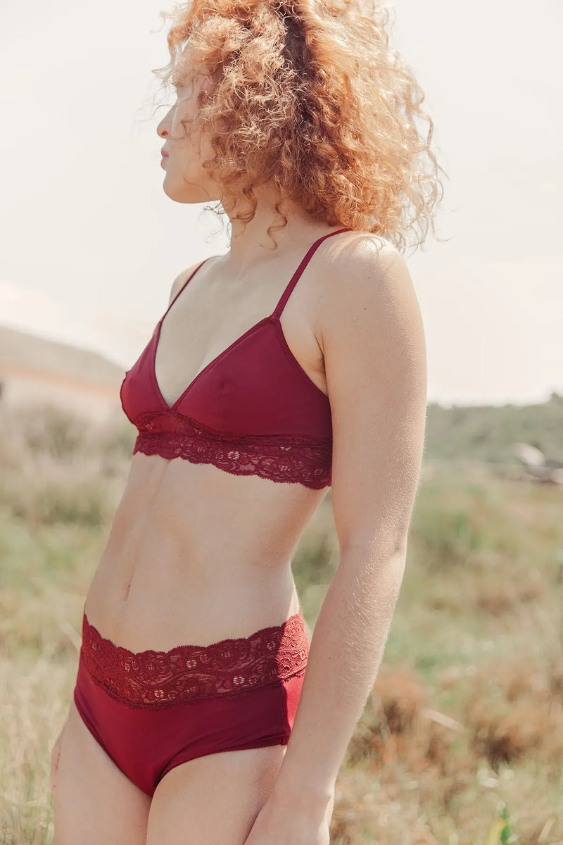 Shorty Absolu Anthéia Bordeaux