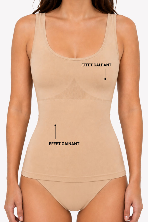 Top Débardeur Galbant Sable